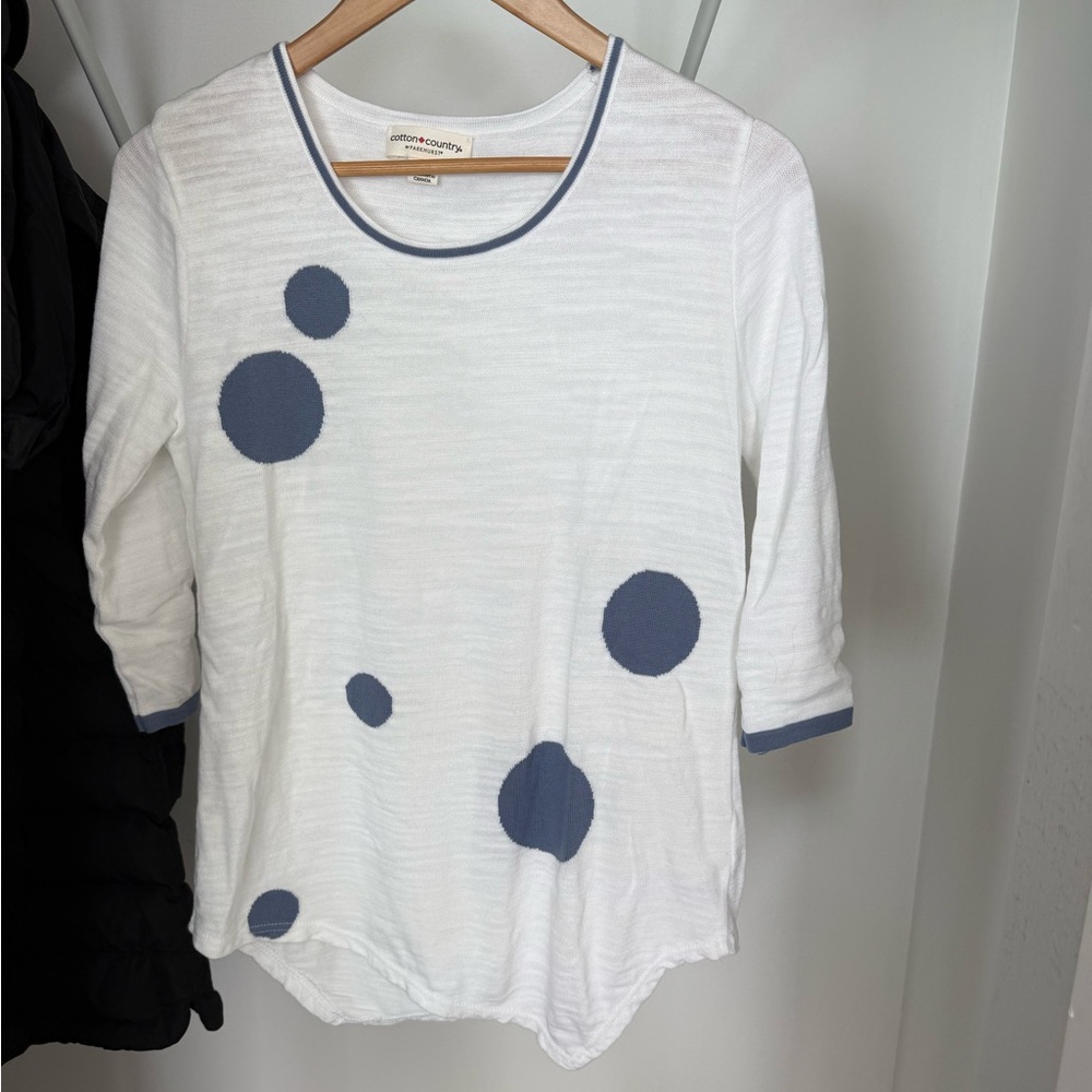 Women's Cotton Tunic Style Sweater S